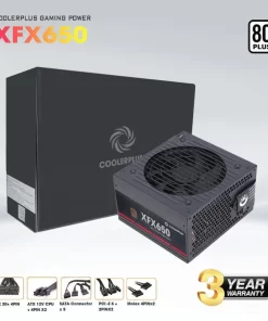 Bộ nguồn máy tính Coolerplus XFX650